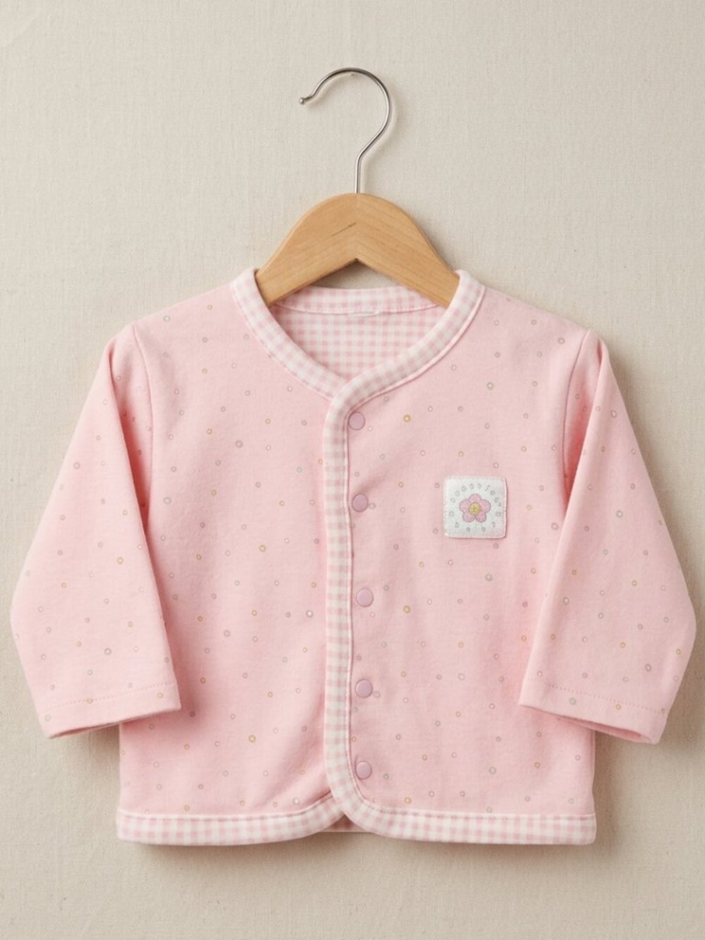 Vintage Kooshies Reversible Pink Baby Jacket - Fits 3-6 Months